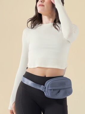 NWOT Bridget Belt Bag - Soft Blue